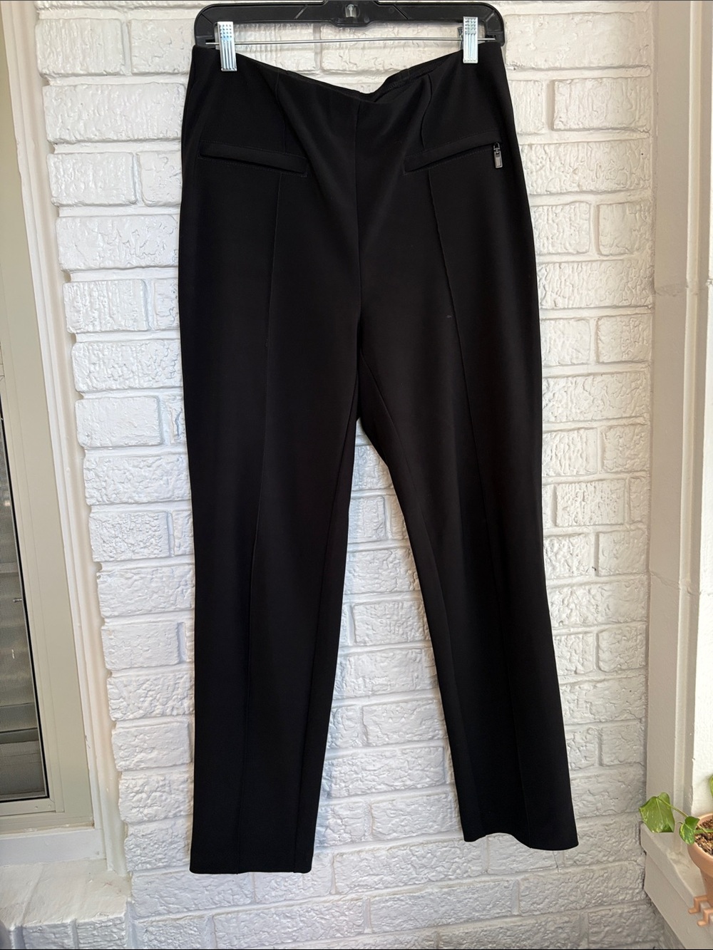 Joseph Ribkoff Black Tailored Straight-Leg Trousers